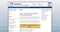 Desktop Screenshot of conveyit.co.uk