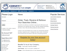 Tablet Screenshot of conveyit.co.uk